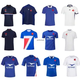 2023 New Fashion T-shirt Rugby Clothing Men's France Super Maillot De Foot Boln Top Quality Shirt Size S-5xl Polo 2pom
