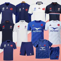 2023 New Fashion T-shirt Rugby Clothing Men's Jersey France World Scotland South Englands African Fiji Australia Men Women Kids Home Alternate Fqom