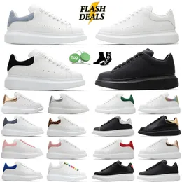 10A Designer Oversized Casual Shoes Womens Mens Leather Lace Up Fashion Platform Sneakers White Black Veet Suede Chaussures De Espadrilles