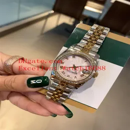 10 Sell Ladies watches PearlMaster 31 mm 116243 178383 279171 279173 279381 278273 Diamond Bezel Sapphire Glass Asia 2813 Auto3096