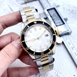Glide lock luxo cerâmica moldura safira relógio masculino 2813 movimento automático mecânico ss relógio de moda masculino relógios de grife
