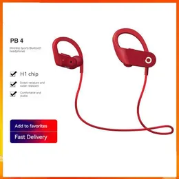 Bts Powerbts 4 Fones de ouvido esportivos Bluetooth sem fio de alto desempenho com som mágico pendurado Pb4 aplicável