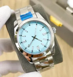 Роскошные дизайнерские мужские кварцевые часы, женские часы с датой, 36 мм, автоматический механический механизм, ремешок из нержавеющей стали 904L, светящиеся подарки, наручные часы montre