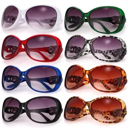 Urok Bracelets Snap Button Buinry Okulary przeciwsłoneczne Retro Owalne Szklanki Oczanki FIT 18 mm dla kobiet252z