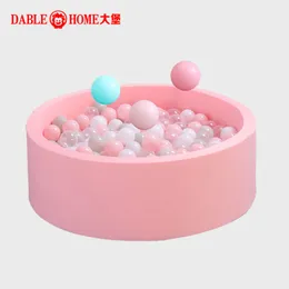 Baby Rail Sponge Ball Pit Playground Playground Pool Baby Baby مع Playpen Playpen Ocean Ball المحمولة هدايا عيد ميلاد ناعمة للأطفال 230923