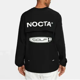 2023 Men's Hoodies US version nocta Golf co branded draw breathable quick drying leisure sports T-shirt long sleeve round neck summer Advanced design 478ess