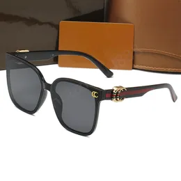 Designer Brand Retro Oversized Square Polarized Sunglasses for Women Men Vintage Shades UV400 Classic Large Metal Frame Red Green Sun Glasses 1137