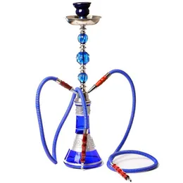 DHL gratis stor storlek vattenpipa unikt design glas shisha traditionella shisha vattenpipa set