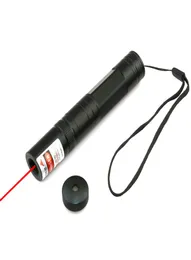 RS2A 650nm Fixed Focus Red laser pointer pen Visible beam lzser torch Hunting Flashlight light not With Battery2113851