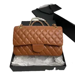Chaneles Mirror Quality Top Designer 5a Bags Crossbody Bag s Handbags Woman Classic Flap Chain Shoulder Bag High Quality Leather