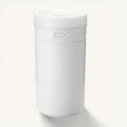 1 st, 500 ml bärbar mini luftfuktare med LED -färgglada ljus, dubbel våt arom eterisk olja diffusor, USB -bilfuktare för kontor