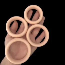 Кольцо для пениса 4 размера, силиконовое кольцо для пениса, задержка эякуляции, секс-игрушки для мужчин, эрекция, плоть, кольцо для члена, магазин интимных товаров 230923