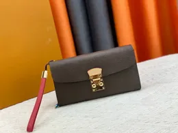 Purses kvinnors plånböcker blixtlåsväska kvinnlig plånbok handväska modekorthållare ficka långa kvinnor på väskor med lådan dammpåsar vlbag