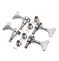 Chrome Bass Guitar Tuning Pegs Machine Heads Tuners for Ibanez Replacement 2L2R21056442614518