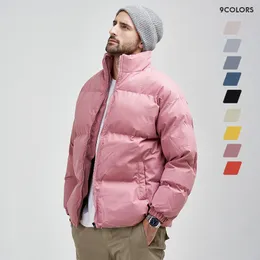 Men's Jackets 2023 Winter Men Padded Cotton Jacket Coat Plus Size 8XL Outerwear Warm Quilted Parka Allmatch Loose Basic Puffer 230923