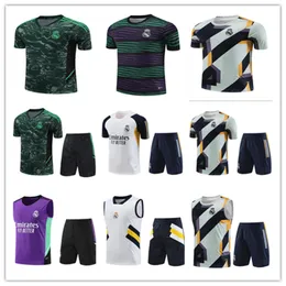 23 24 Bellingham Soccer Jerseys Real Madrids Vest Tracksuit 2023 Vini Jr Camaveringa Rodryo Rudiger Modric Kroos Tchouameni Valverde Men Football Training Uniforms