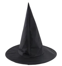 Halloween Costumes Witch Hat Masquerade Wizard Black Spire Hat Witch Costume Accessory Cosplay Party Fancy Dress Decor JK1909XB6064255