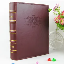 Annan heminredning Big 6 Inches 4.5*6 "4D PO Album Imitation Leather Pu Cover Bild Album Svetsning Gift Tour Autograph Book Christmas Day Gift 230925