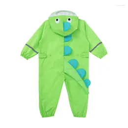 Impermeabili 80-130 cm Mantello per bambino Cappotto antipioggia per bambino coperto Impermeabile impermeabile Tuta per bambini che giocano a tuta impermeabile all'aperto Acqua piovana