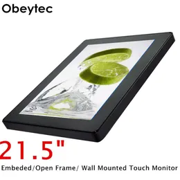 Monitore 21,5" PCAP kapazitive Open-Frame-Touchscreen-Monitore 4-mm-Abdeckungsglas FHD 10 Punkte IP65 1920*1080 Sonderdesign 230925