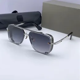 Najnowsza sprzedaż popularna edycja mody sześć męskich okularów przeciwsłonecznych mężczyzn okulary przeciwsłoneczne gafas de sol top jakość okularów słonecznych Uv400 obiektyw 231J