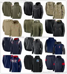 2023 Olive Salute To Service Pullover Hoodies 10 Mac Jones 85 Hunter Henry 9 Matthew Judon 18 Matthew Slater 7 JuJu Smith-Schuster 69 Cole Strange 15 Ezekiel Elliott