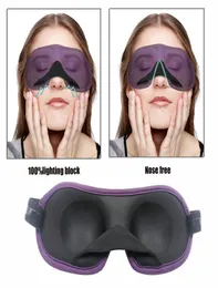 3D Sleep Mask Natural Sleeping Eye Eyeshade Cover Shade Patch Women Men Soft Portable Blindfold Travel Eyepatch2693681