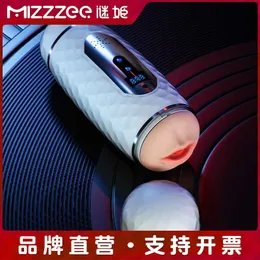 Sex Massager Sex Massagersex Massagerenji Double-Headed Aircraft Cup Automatisk elektrisk manlig onani Namn Anordning Vuxen Sexprodukter Male 25/Box