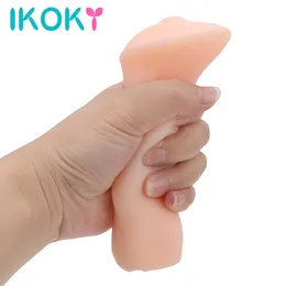 Masturbators IKOKY Male Masturbation Adult Products Artificial Vagina Soft Tight Pussy Erotic Aircraft Cup Sex Toys for Men 230925