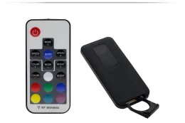 RGB Mini Controler DC 5-12V 12A 17key RF Wireless Remote Controller For 5050 3528 LED Strip LL