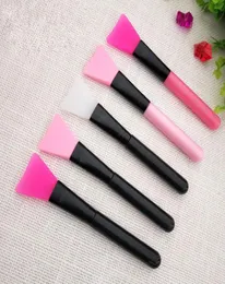 Silicone Mask Brush For Shills Mud Mask Professional Makeup Brushes Cosmetic Tools For Foundation Face Powder 5 styles RRA13242722695