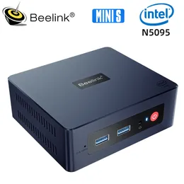 Mini PCS Beelink Mini S Intel 11th Gen N5095 Mini PC N100 S12 Pro DDR4 8GB 128 GB SSD Desktop Gaming Komputer N95 VS GK3V J4125 230925