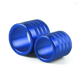 Interior Accessories Compact Aluminum Manual Knob Cover Gear Shift Automotive Modification Part Lightweight Blue/Red/Silver R2LC