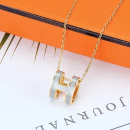 Nature JewLery Designer for Women Classic Pendant Neckor Letter Necklace Designer smycken Excited Holiday Gift 93