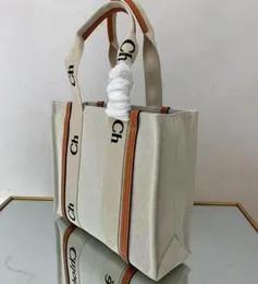 2022 Womens Shopper Fashion Totes Bags Shoulder Bag Women Canvas Woody Tote Handbags Purses Small Medium Large High Quality Handba9589183