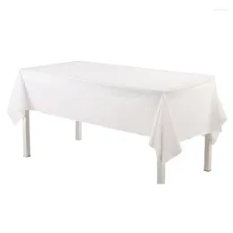 Table Cloth 1pc Reusable Tablecloths BPA Free Plastic 137 274cm Dining Cover For Parties Picnic Camping Outdoor Party Disposable