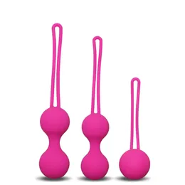 Vibradores Soft Silicone Kegel Bolas Chinesas Vagina Geisha Bola Muscular Encolher Buceta Apertar Máquina de Exercício Ovo Sex Toys para Mulher 230925