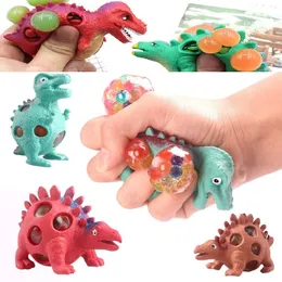 Dinosaur Model Grape Balls Stress Relief Hand Ball Sensory Fun Squeeze Decompression Toy Squeezing Ball Home Decorations
