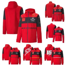 Men's Jackets New F1 Racing Hoodie Spring and Autumn Team Sports Jacket with the Same Customization