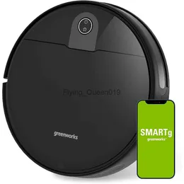 Vacuum Cleaners Greenworks Robotic Vacuum Self-Charging Wi-Fi Connectivity 2200Pa Extreme Suction Power Perfect for Pet Hair Hard FloorsYQ230925