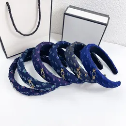 Kadın Tasarımcı Kafa Bantları Saç Takı Moda Aksesuarları Saç Hoops Bandeau Head Band Luxury Head Band Headwrap