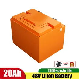 48v 20Ah Lithium Ion Batteria 20AH Li ion Battery BMS for Ebike Scooter citycoco + 3A Charger