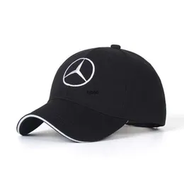 2023 Fashion Ball Hat F1 Formula One Racing Team Caps Cotton for W203 W211 W163 W245 W219 W140 W176 Baseball Caps Men Casual Embroidery Sun Outdoor Sport Adjustable