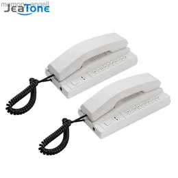 Walkie Talkie Jeatone Wireless Intercom System Secure Interphone -telefoner som utökas för lagerkontor Interphone Maison Home Phone Voip HKD230925