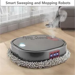 Dammsugare smart svepning och mopprobot dammsugare torr och våt mopping robot hem apparat med fuktande sprayyq230925