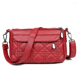 ウエストバッグ高品質の柔らかい女性ハンドバッグ高級デザインレディーズショルダークロスボディの女性財布とメッセンジャー