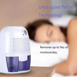 1pc Portable Electric Dehumidifier - Auto Shut-off, Ideal for Bedroom, Bathroom, Wardrobes, Bookcases, Basement, Kitchen, Garage - Removes Moisture, Prevents Mold and Mildew