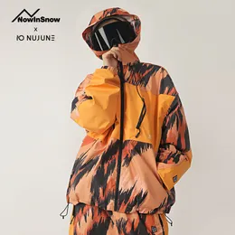 Altri articoli sportivi est Tuta da sci calda Donna Uomo Giacca impermeabile antivento e da snowboard Pantaloni Set Abbigliamento da esterno femminile in pile 230925