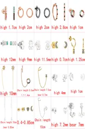 2021 new style 100 925 sterling silver bear fashion classic exquisite ladies earrings pierced jewelry manufacturer direct s6788148