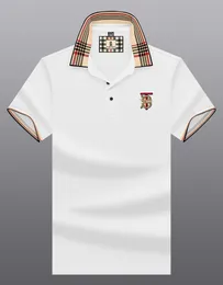High Quality Luxury Italy Men T-Shirt Designer Polo Shirts TB Letter Embroidery crocodile Printing Clothing Mens Brand Polo Shirt